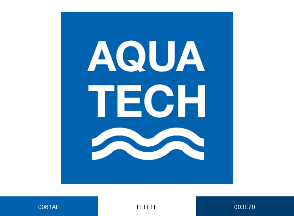 Aquatech brand color palette
