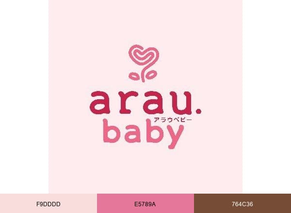 Arau.Baby Us brand color palette