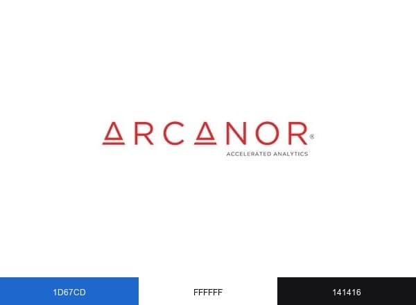 Arcanor brand color palette