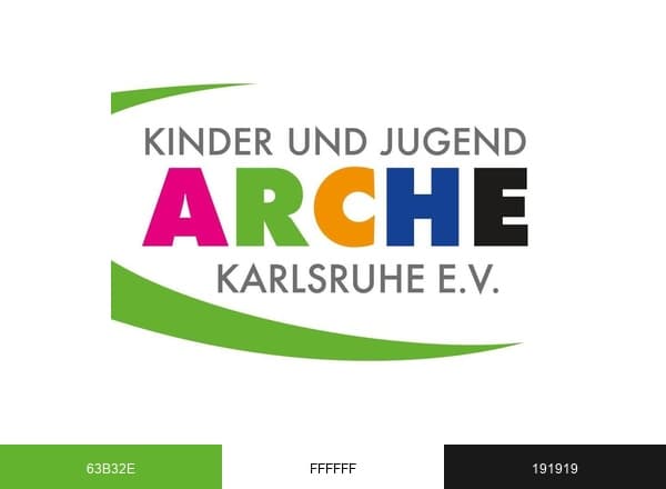 Arche Karlsruhe brand color palette