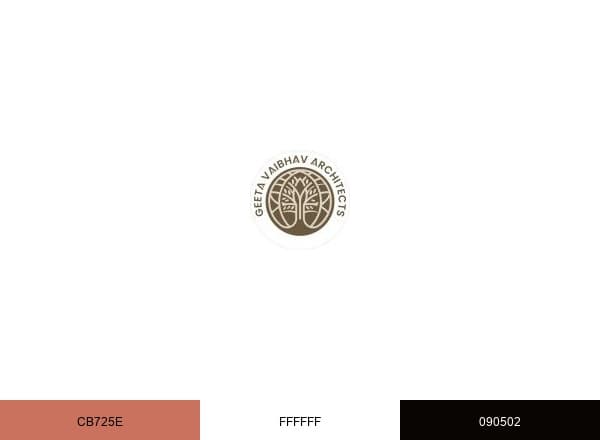 Geeta Vaibhav Architects brand color palette
