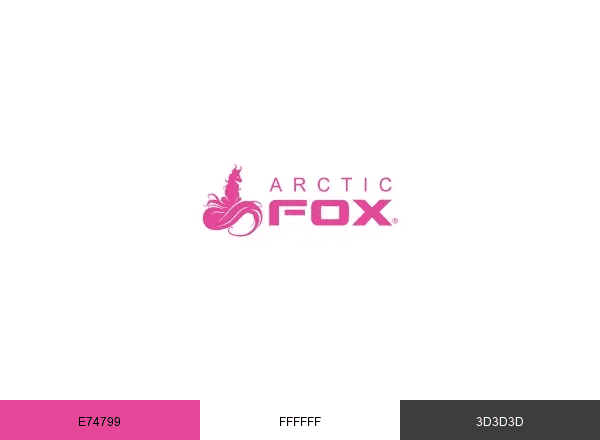 Arctic Fox Hair Color brand color palette