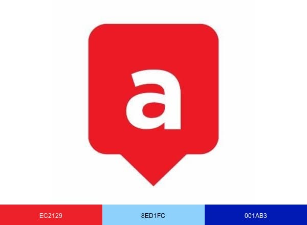 aResTravel brand color palette