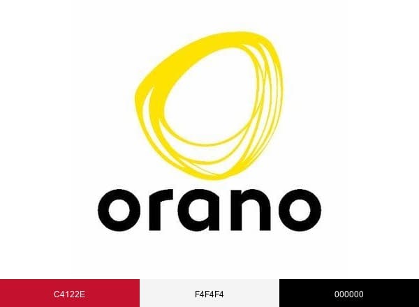 Orano Group brand color palette