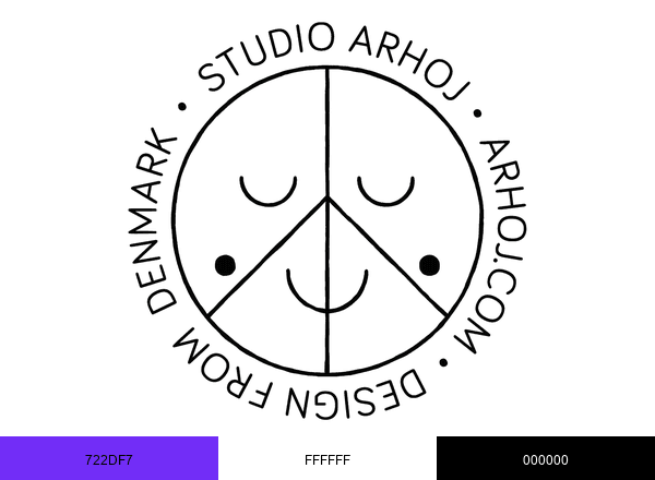 Studio Arhoj brand color palette
