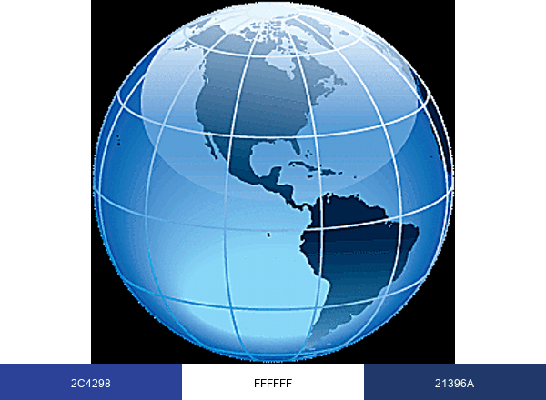 Arihant International Courier brand color palette