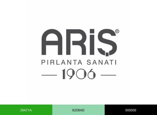 Ariş Pırlanta brand color palette