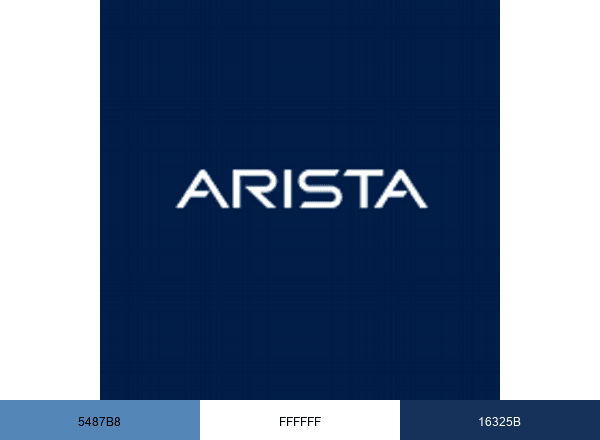 Arista Networks brand color palette