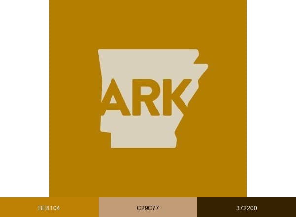 Arkansas Tourism brand color palette