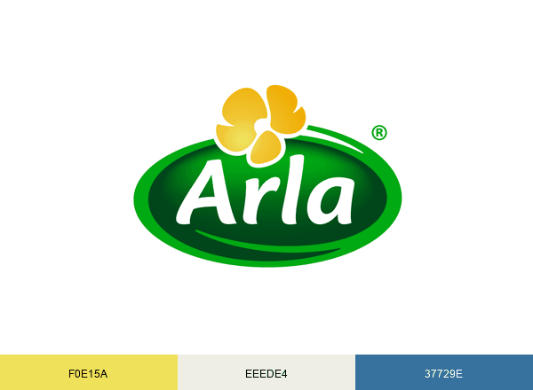 Arla Group brand color palette