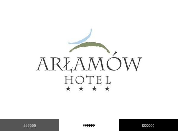 Hotel Arłamów brand color palette