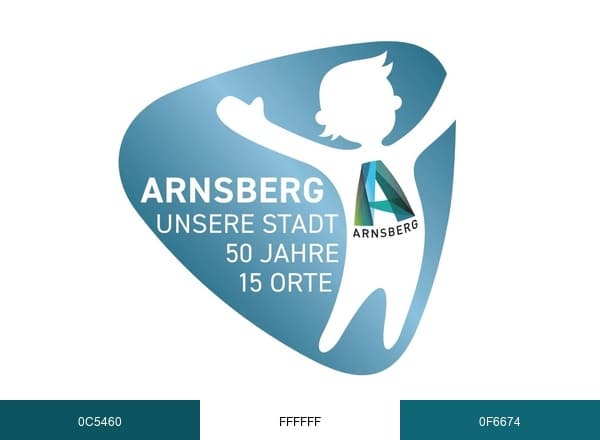 Stadt Arnsberg brand color palette