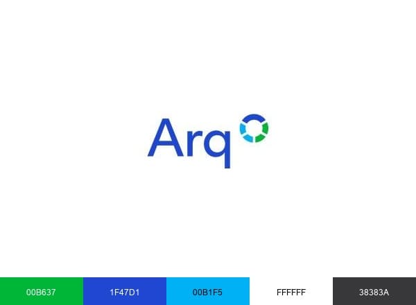 Arq brand color palette
