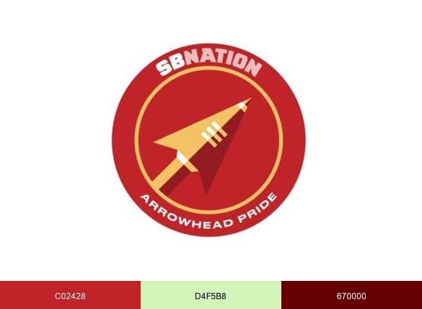 Arrowhead Pride brand color palette