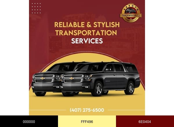 ArroyoTransportation LLC brand color palette