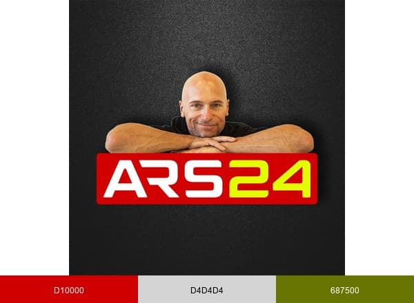 ARS24.com brand color palette
