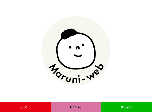 マルニ額縁画材店 brand color palette