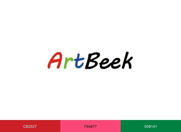 ArtBeek art supplies brand color palette