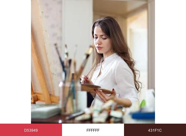 Artenetes brand color palette