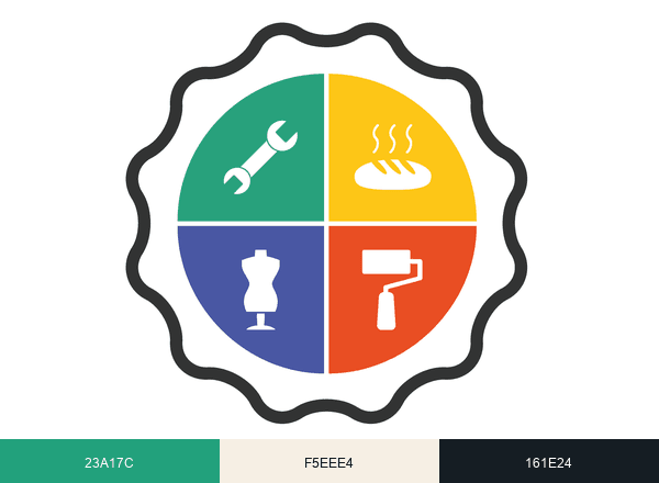 Artivisor brand color palette