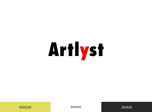 Artlyst brand color palette