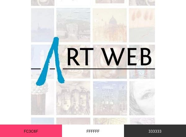 ArtWeb brand color palette
