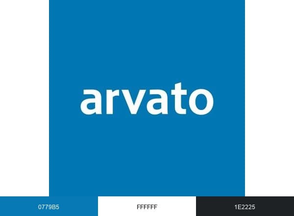 Arvato brand color palette