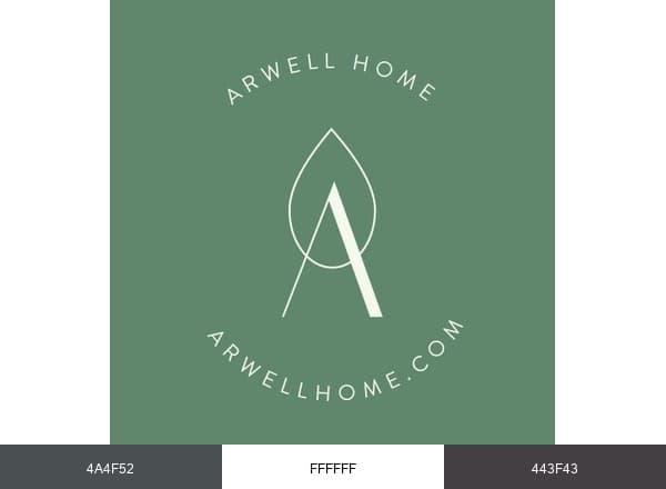 Arwell Home brand color palette