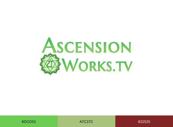Ascension Works TV brand color palette