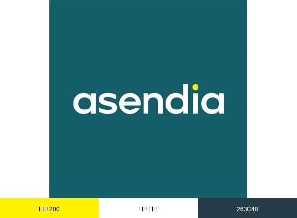Asendia brand color palette
