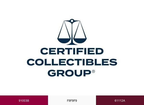 Certified Collectibles Group brand color palette