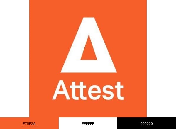 Attest brand color palette