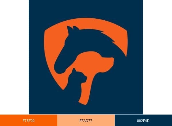 ASPCApro brand color palette