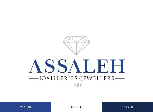 Assaleh  joailleries-jewellers brand color palette