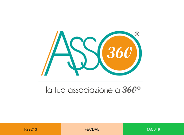 Asso360 brand color palette