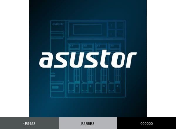 ASUSTOR brand color palette