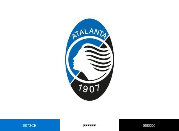 Atalanta B.C. brand color palette