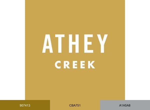 Athey Creek brand color palette