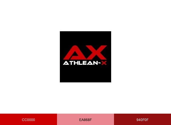 ATHLEAN-X brand color palette