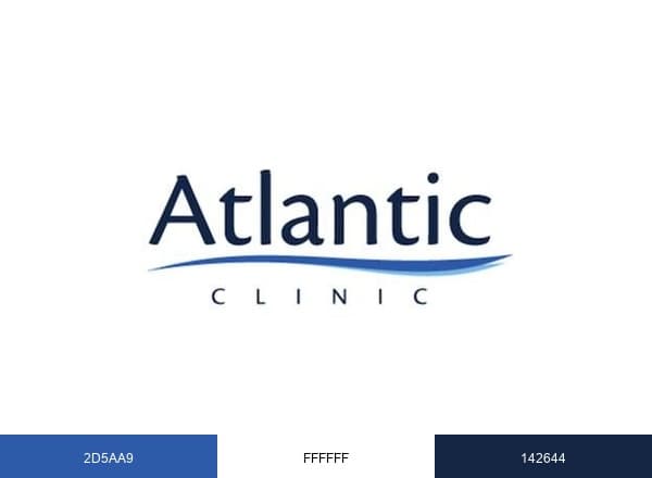 Atlantic Clinic brand color palette