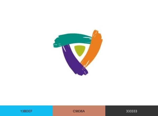 Atlas Chiropractic brand color palette