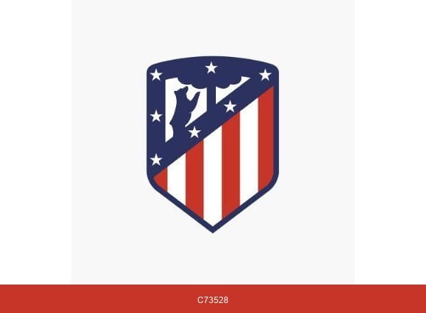 Atlético de Madrid brand color palette