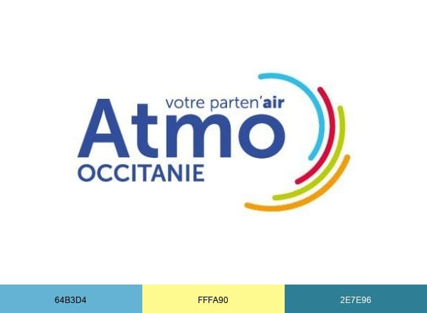 Atmo OCCITANIE brand color palette