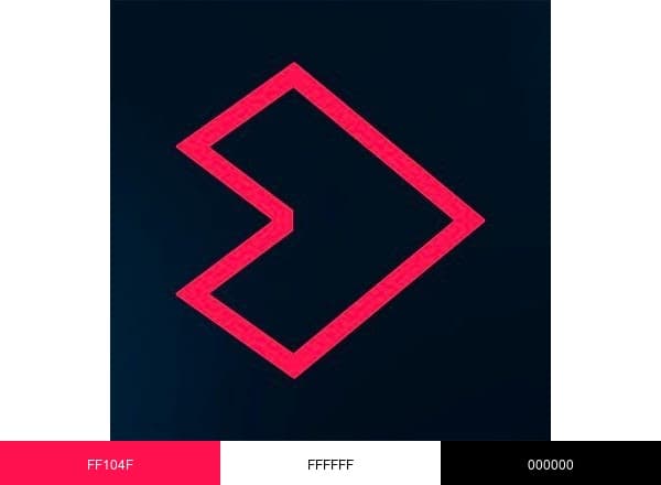 Atresplayer brand color palette