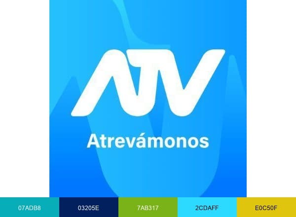 ATV brand color palette