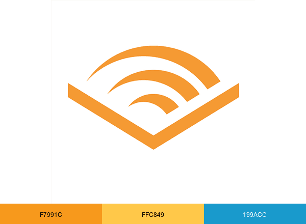 Audible.com brand color palette