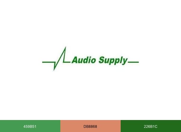 Audio Supply brand color palette