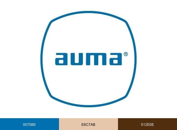 AUMA Group brand color palette