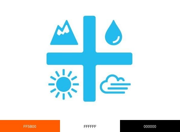 Aurora Cannabis brand color palette