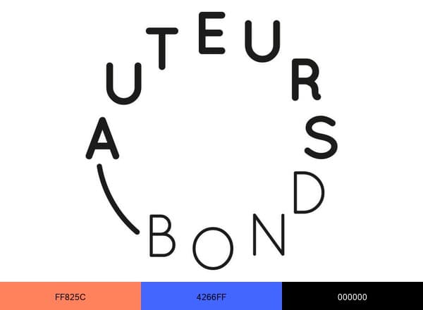 Auteursbond brand color palette